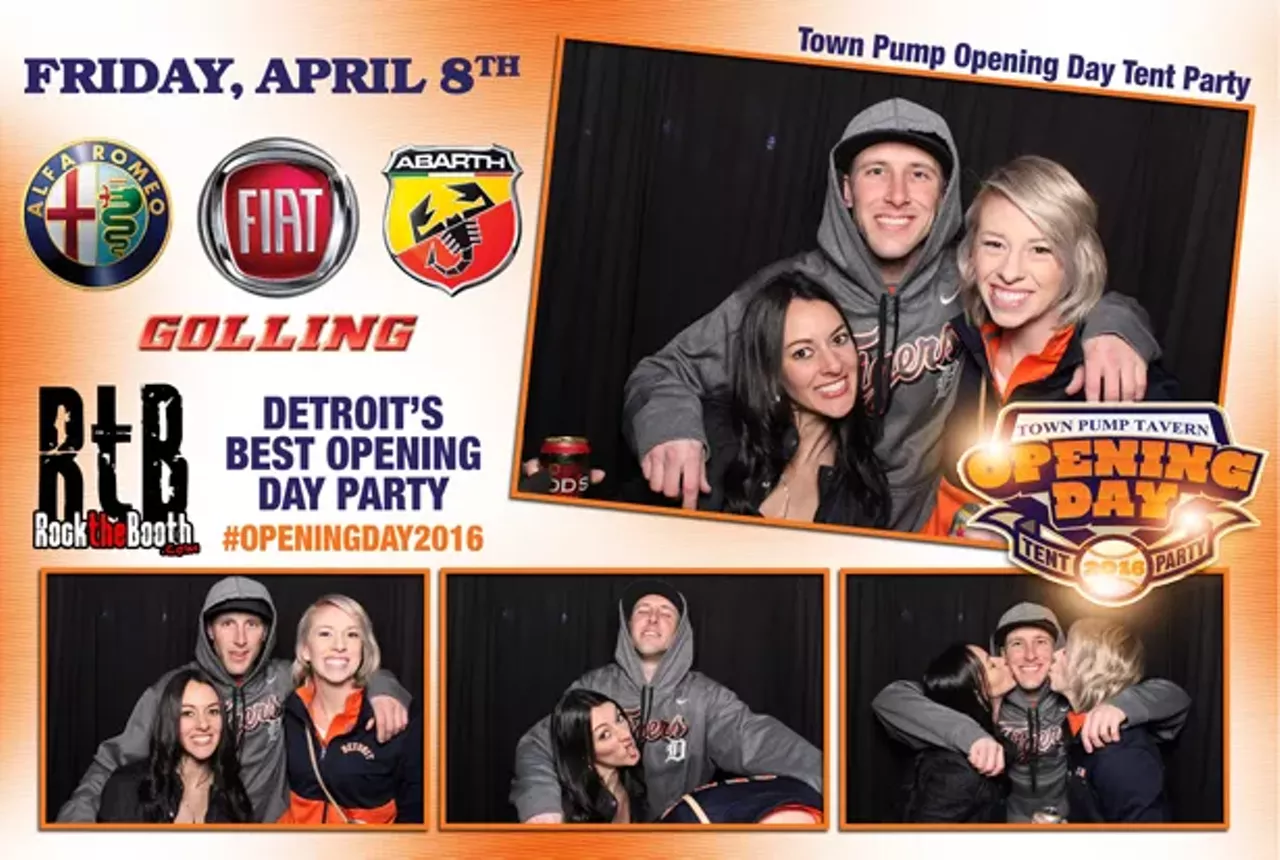 Image: Inside the photo booth at Town Pump's Opening Day party [PHOTOS]