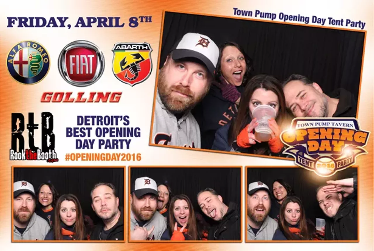 Image: Inside the photo booth at Town Pump's Opening Day party [PHOTOS]
