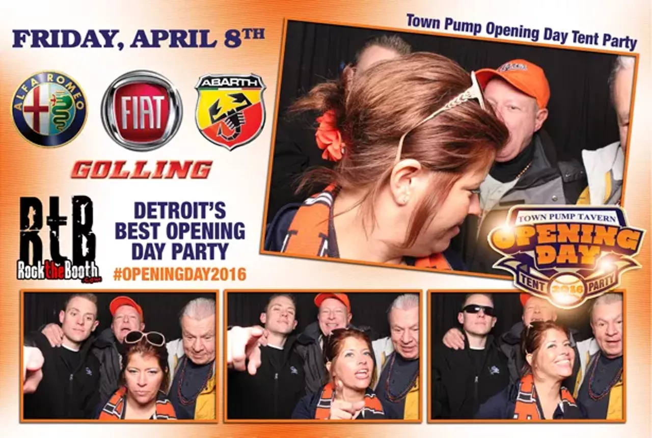 Image: Inside the photo booth at Town Pump's Opening Day party [PHOTOS]