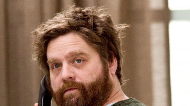Galifianakis as the sanist of crazies.