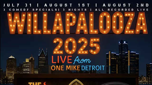 Image: J Will's WILLAPALOOZA 2025: Comedy Special