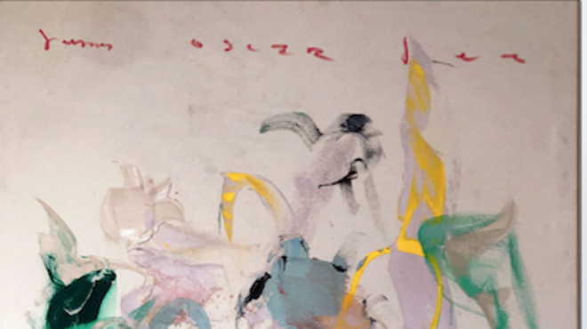 "reaction to corner," acrylic and oil on canvas, 60 x 41.5 inches, 2018.