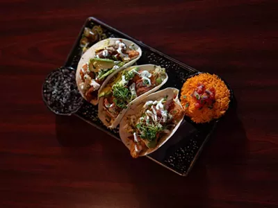 The menu of Javier’s Downtown features an upscale twist on Mexican and steakhouse fare.
