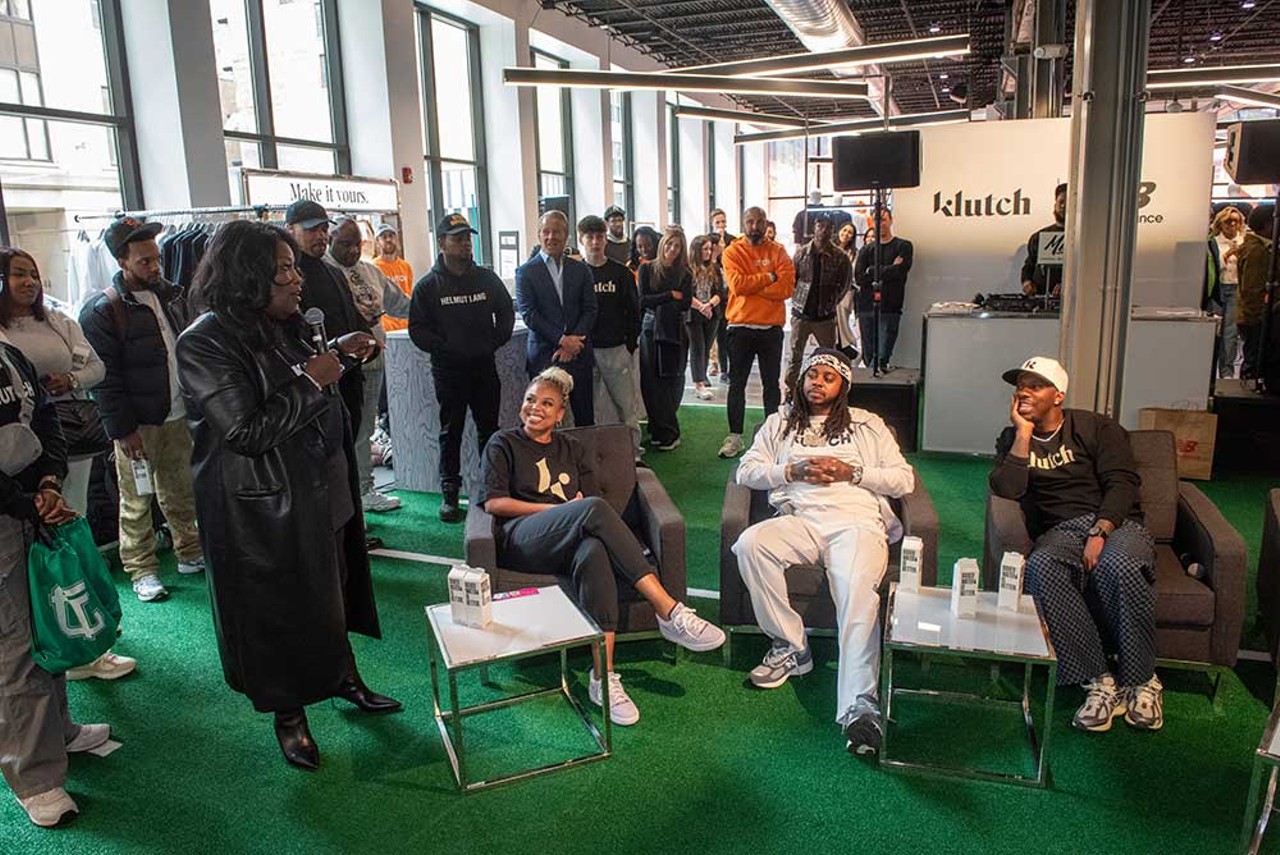 Jemele Hill, Babyface Ray, and more share knowledge with Cass Tech students ahead of NFL DRaft in Detroit