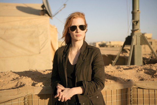 Jessica Chastain plays a dogged spook on a dark mission.