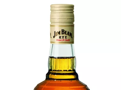 Image: Jim Beam rye whiskey