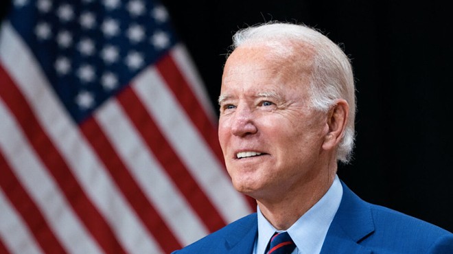 President Joe Biden said in a speech that people who use cannabis shouldn't do time, but "you can't sell it."