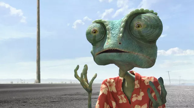 Johnny Depp is Rango: Hipster parents welcome.