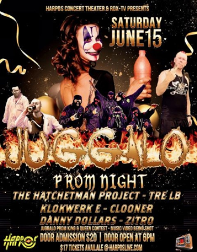Juggalo Prom Night, The Hatchetman Project, Tre LB, Klokwerk E, Clooner, Danny Dollars, Zitro