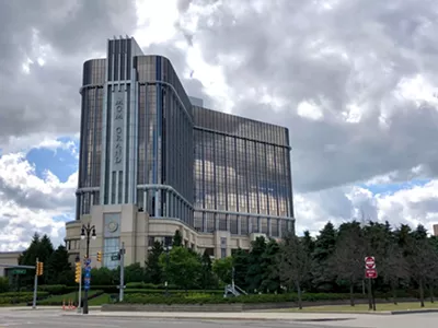 The MGM Grand casino in Detroit.