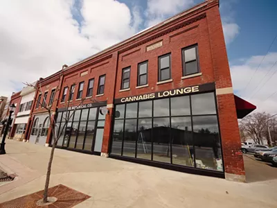 The new Kalkushka Cannabis Lounge is located in a revitalized historic building next to The Botanical Co. dispensary.