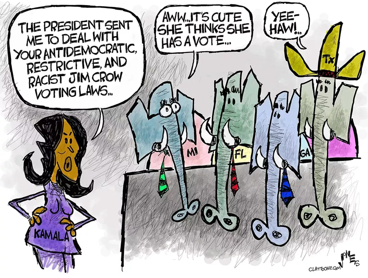 Image: Kamala Vs. Yee-Haw States