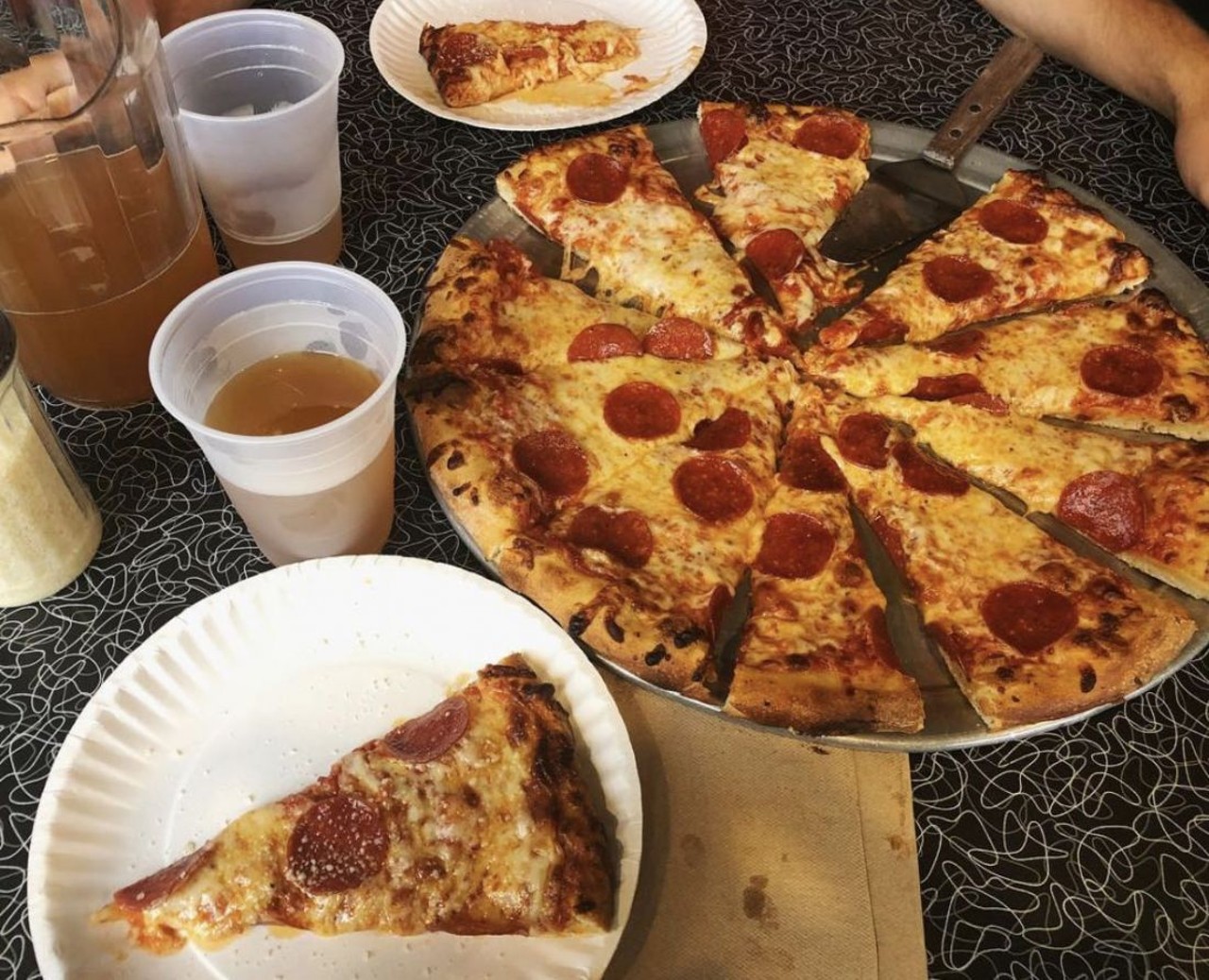 Garden Bowl
4120 Woodward Ave, Detroit, MI 48201
Pizzeria inside of Garden Bowl, Sgt. Pepperoni&#146;s, offers a $39.95 family deal, which includes a large gourmet pizza, large one-topping pizza, eight wings, garden salad, 2 liter soda, and breadsticks.
Photo courtesy of @bhweaver