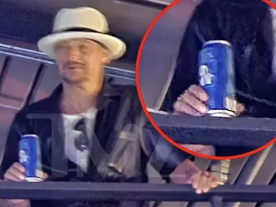 Image: Kid Rock was caught drinking Bud Light and we can’t stop laughing at him