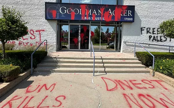 Labeling pro-Palestinian graffiti as ‘antisemitic’ at U-M regent’s office is disingenuous, activists say