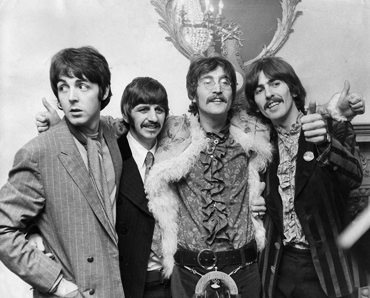 The Beatles, photographed here in 1969, have released what’s been billed as their “final song.”