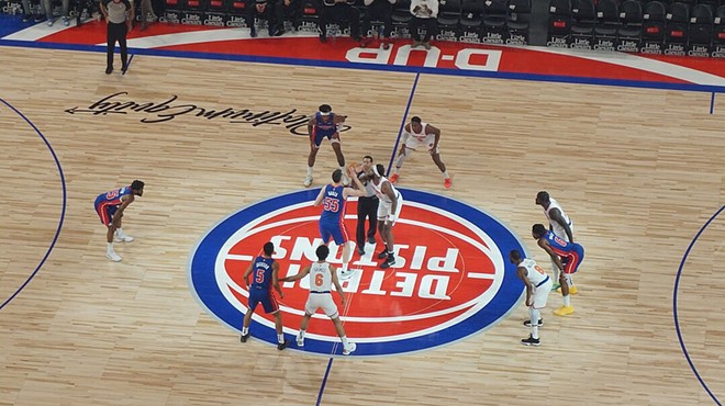 The Detroit Pistons in 2021.