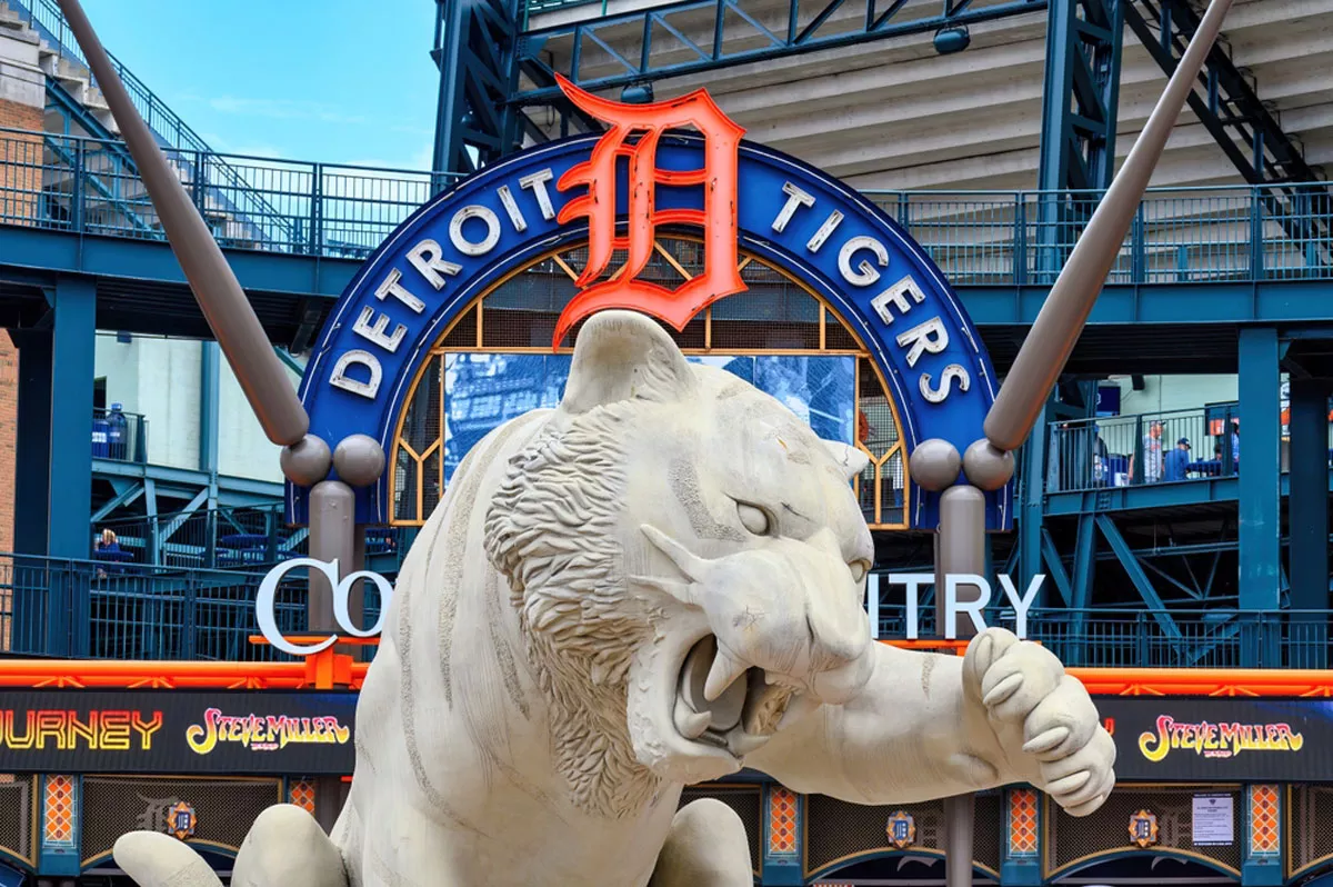 Image: Detroit’s magical baseball season ended when the Cleveland Guardians defeated them on Saturday.
