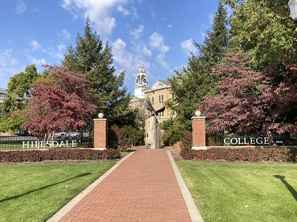 A skeptic might find Hillsdale a gushing fountain of white, Christian nationalism.