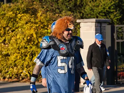 Detroit Lions fans are just built different.