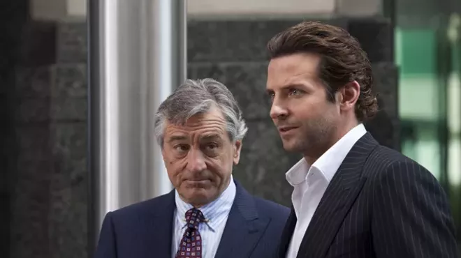 No dodging baby vomit in Limitless.