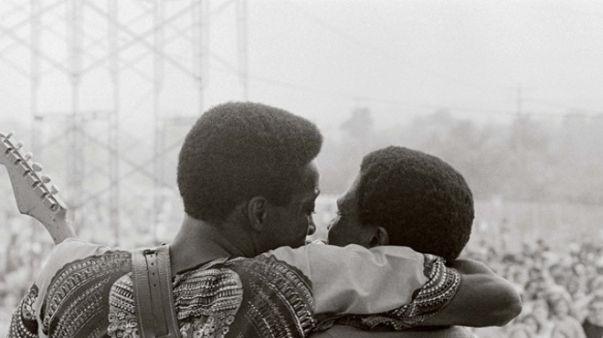 Guy and Junior Wells in 1970, photographed by Stanley Livingston