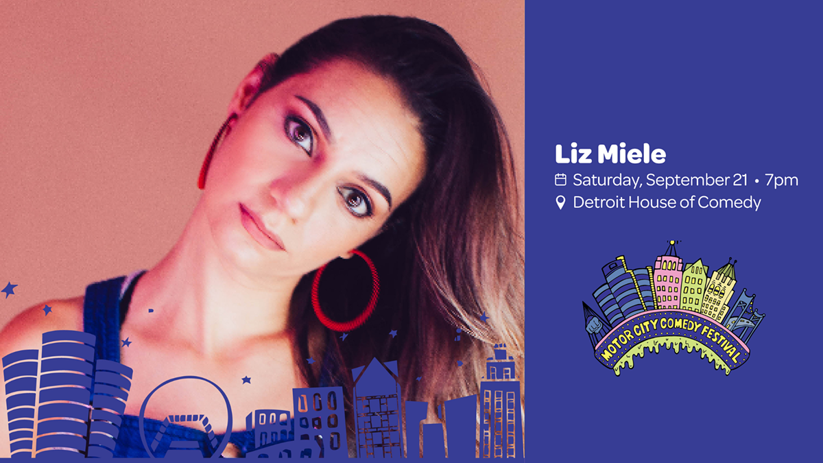 Liz Miele at Motor City Comedy Festival