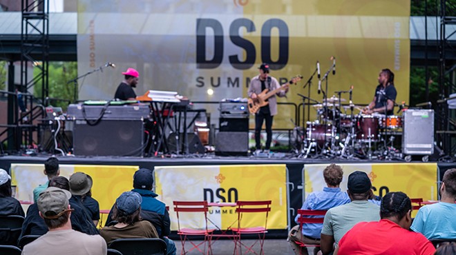 Music returns to the DSO’s Sosnick Courtyard.