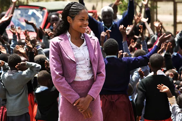 Lovely Naomie Harris inspires in the The First Grader.
