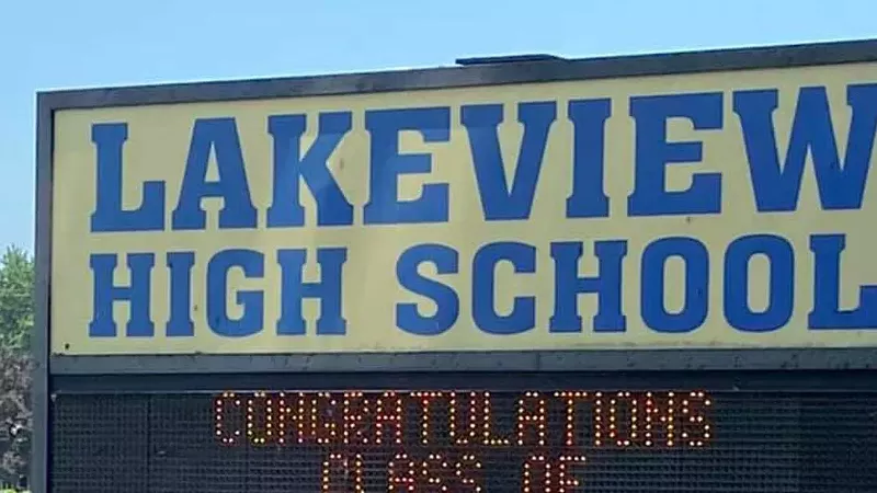Image: Macomb County high school vandalized with racist graffiti, prompting outcry over school’s response