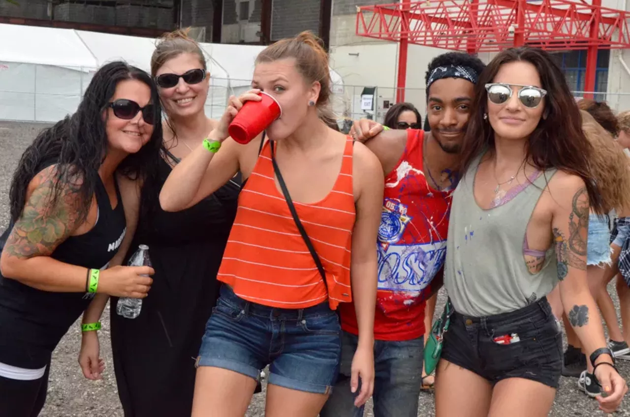 Image: Mad wet and wild photos from the Mad Decent Block Party