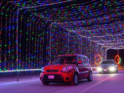 Image: Magic of Lights drive-through display returns to illuminate Pine Knob