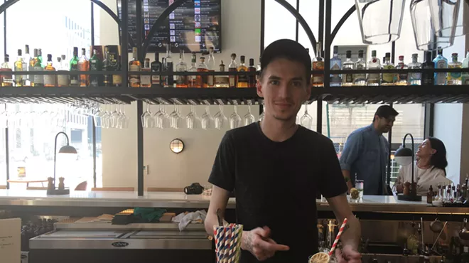 Magpie bar manager Marlowe Johnson.