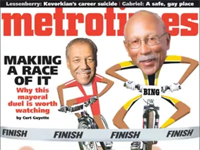 Image: Making a race of it