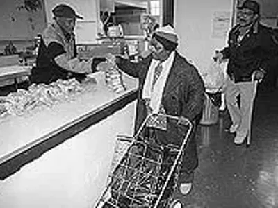 Image: Making ends meet with hunger