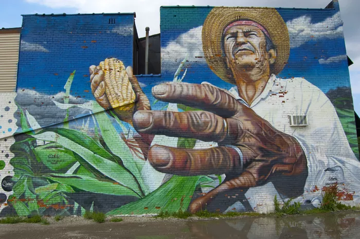 “Mano de Obra Campesina (Hand of the Peasant Labor)” by Dasic Fernandez