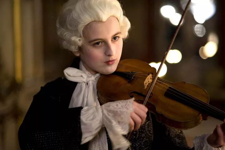 Marie Féret is Nannerl Mozart in Mozart's Sister.