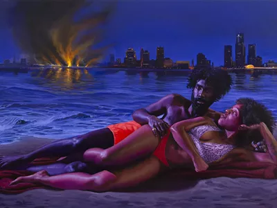 Mario Moore's "Thornton and Lucie Blackburn in Canaan."