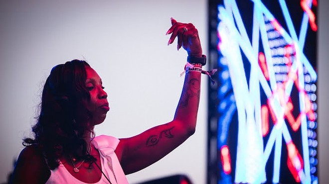 Detroit’s DJ Minx plays Movement Music Festival in 2022.
