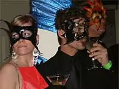 Image: Masked and magnanimous