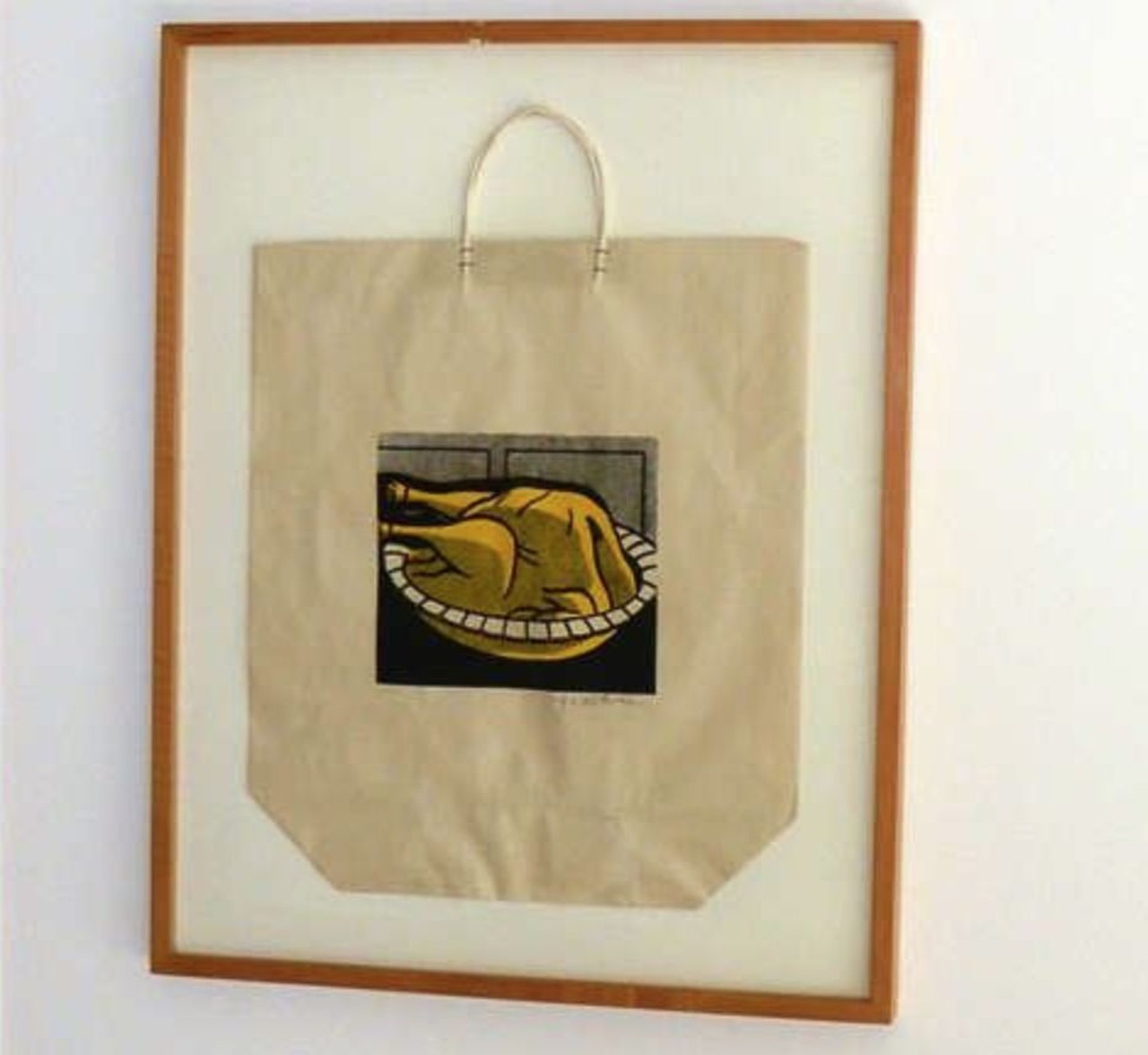 "Turkey Shopping Bag," Roy Lichtenstein.