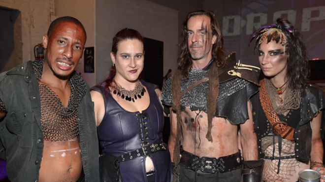 Image: Massive theatrical cosplay event honors 40 years of 'Mad Max' at Detroit's Tangent Gallery