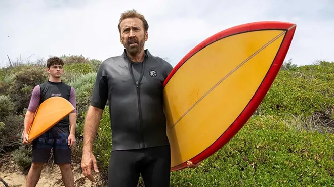 Nicolas Cage in The Surfer.