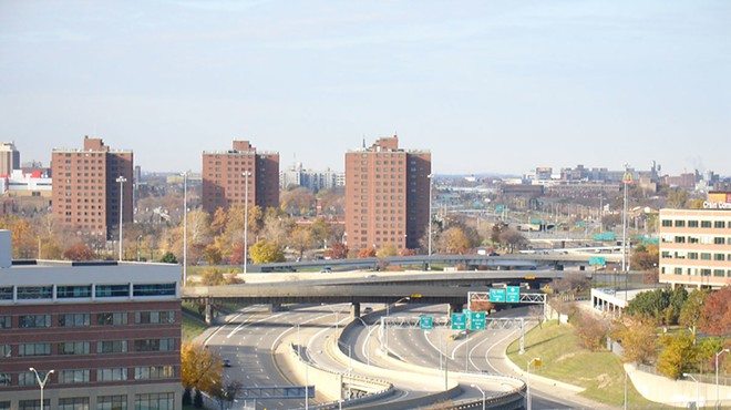 Detroit's I-375 in 2007.