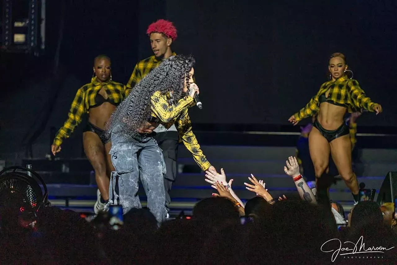 Image: Megan Thee Stallion gives Detroit a whole lot of ass and bad bitch energy on Hot Girl Summer Tour