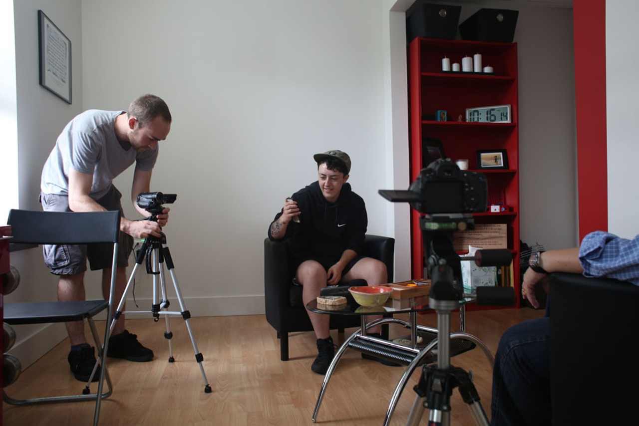 In order to undergo his transition, Issa is required to see a therapist. Additionally, during the photo-documentation process, a film maker named Lorne Clarkson began filming a documentary about Issa's transformation.