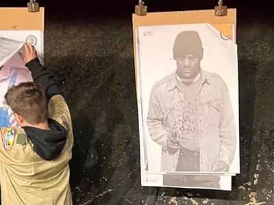 Image: Metro Detroit police dept. that used images Black men as shooting targets was sued last year for racial discrimination