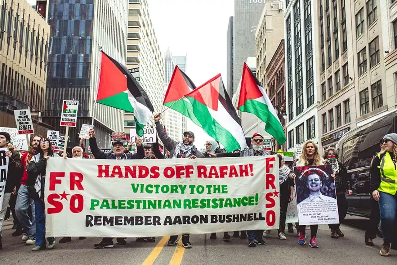 Image: Metro Detroiters join global day of action calling for ceasefire in Gaza