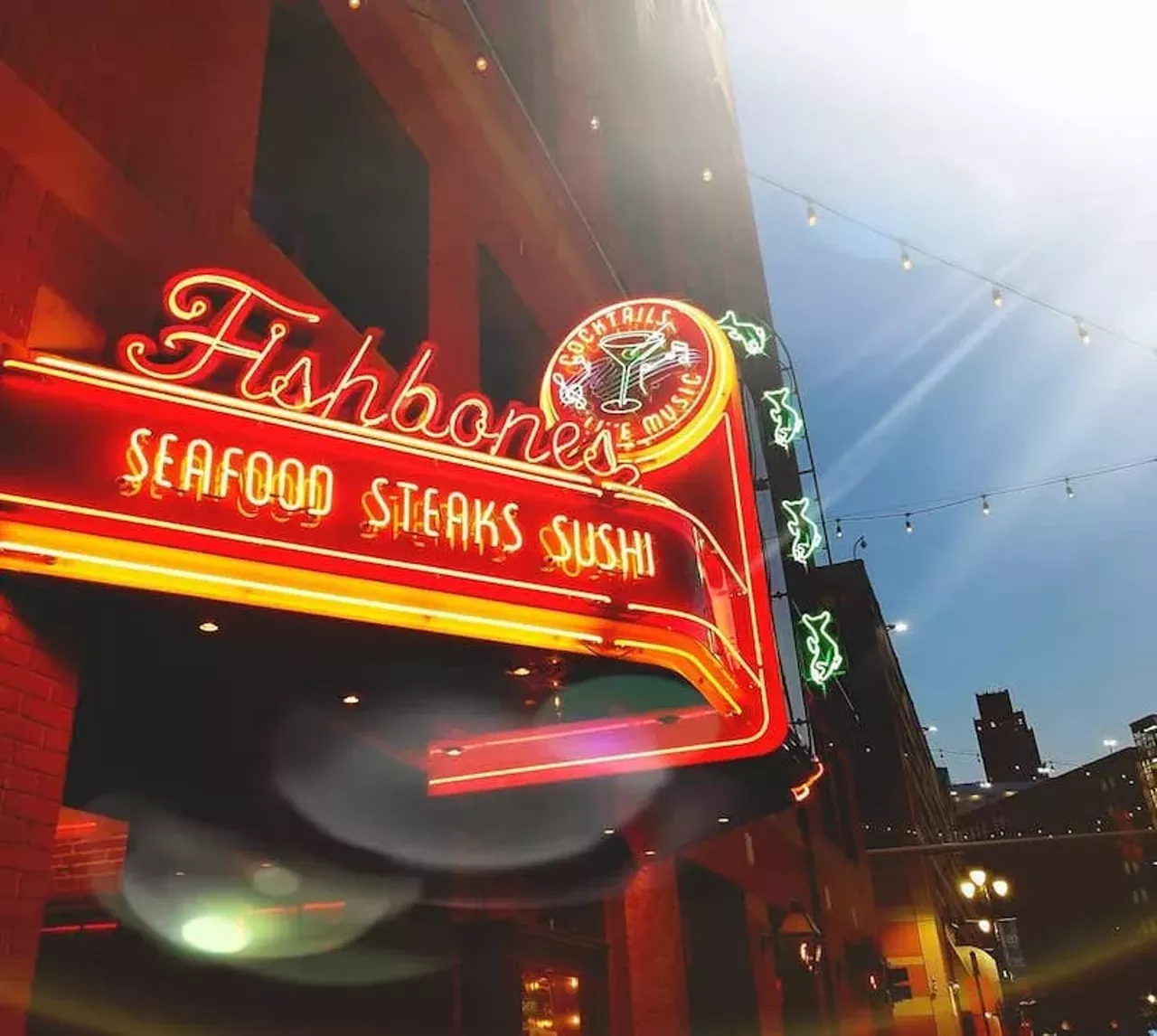 Best Cajun: Fishbones 400 Monroe St., Detroit | 23722 Jefferson Ave., St. Clair Shores | 29244 Northwestern Hwy., Southfield | fishbonesusa.com