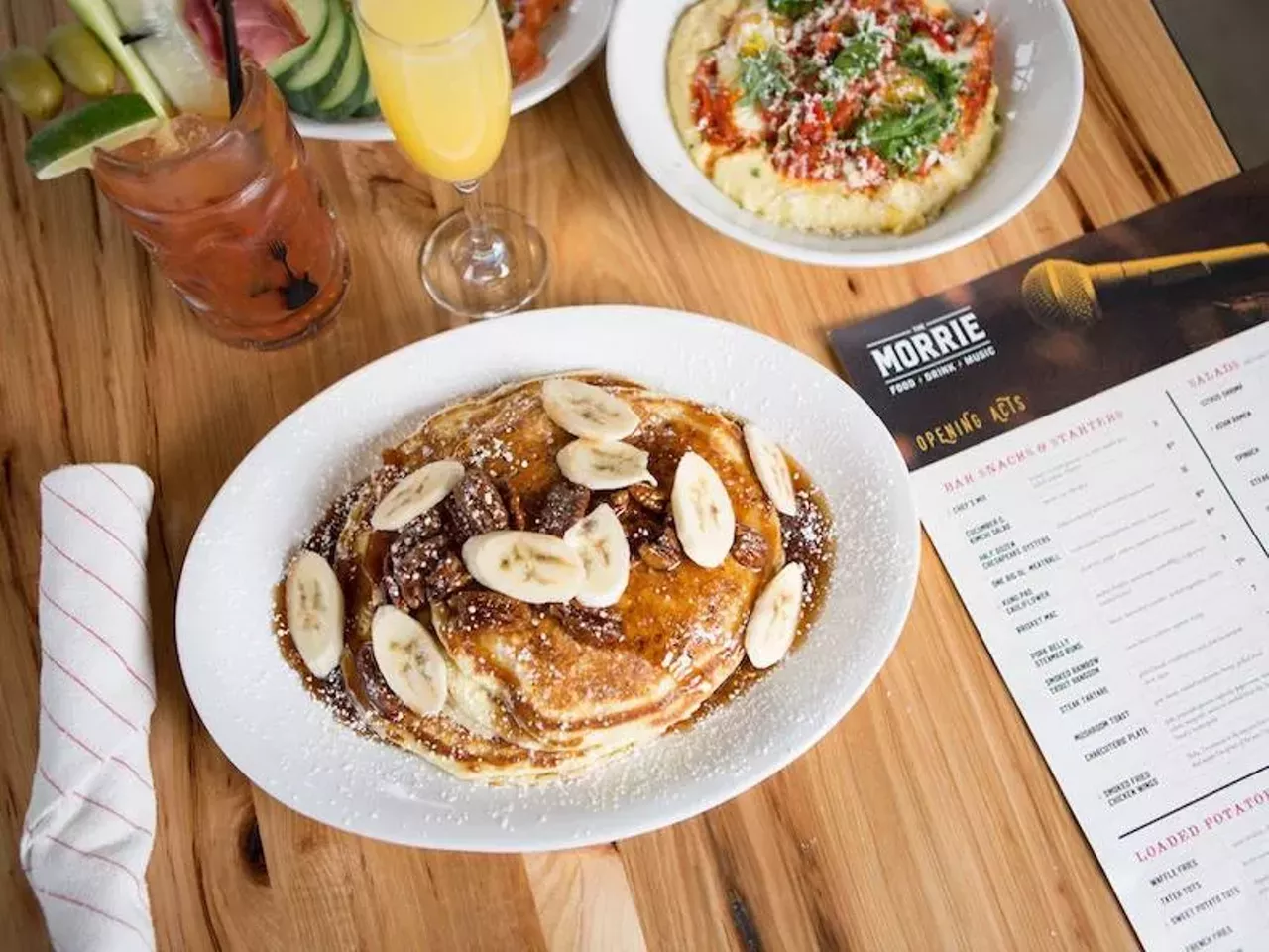 Best Bottomless Brunch Deal The Morrie (Birmingham) Sundays 260 N. Old Woodward Ave., Birmingham; 248-940-3260; themorrie.com